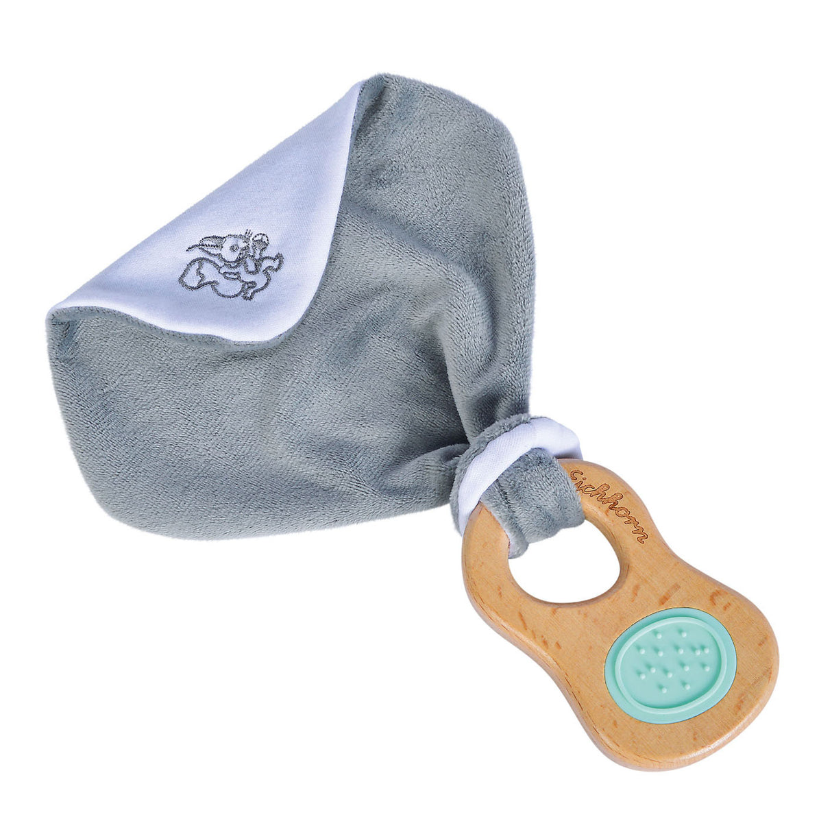 Eichhorn Baby kuscheln Stoff mit Greifer