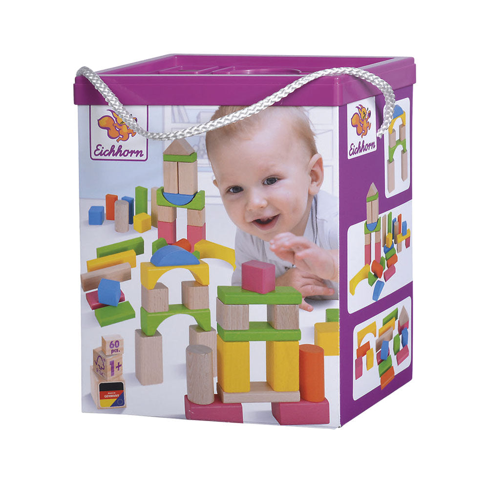 Eichhorn wooden blocks, 60dlg.