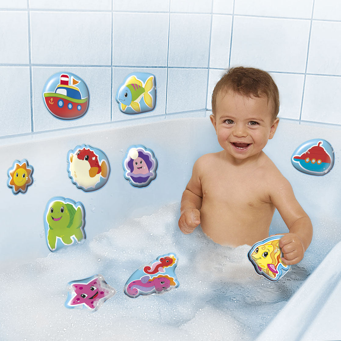 ABC Magical Bath Toys morske živali 10dlg.