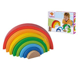 Eichhorn Holzstackregenbogen, 8 Stk.