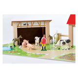 Eichhorn wooden farm with accessories 20dlg.