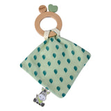 Eichhorn Baby Hipp Wooden Bijtring With Cuddle cloth