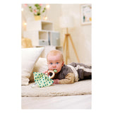 Eichhorn Baby Hipp Wooden Bijtring With Cuddle cloth