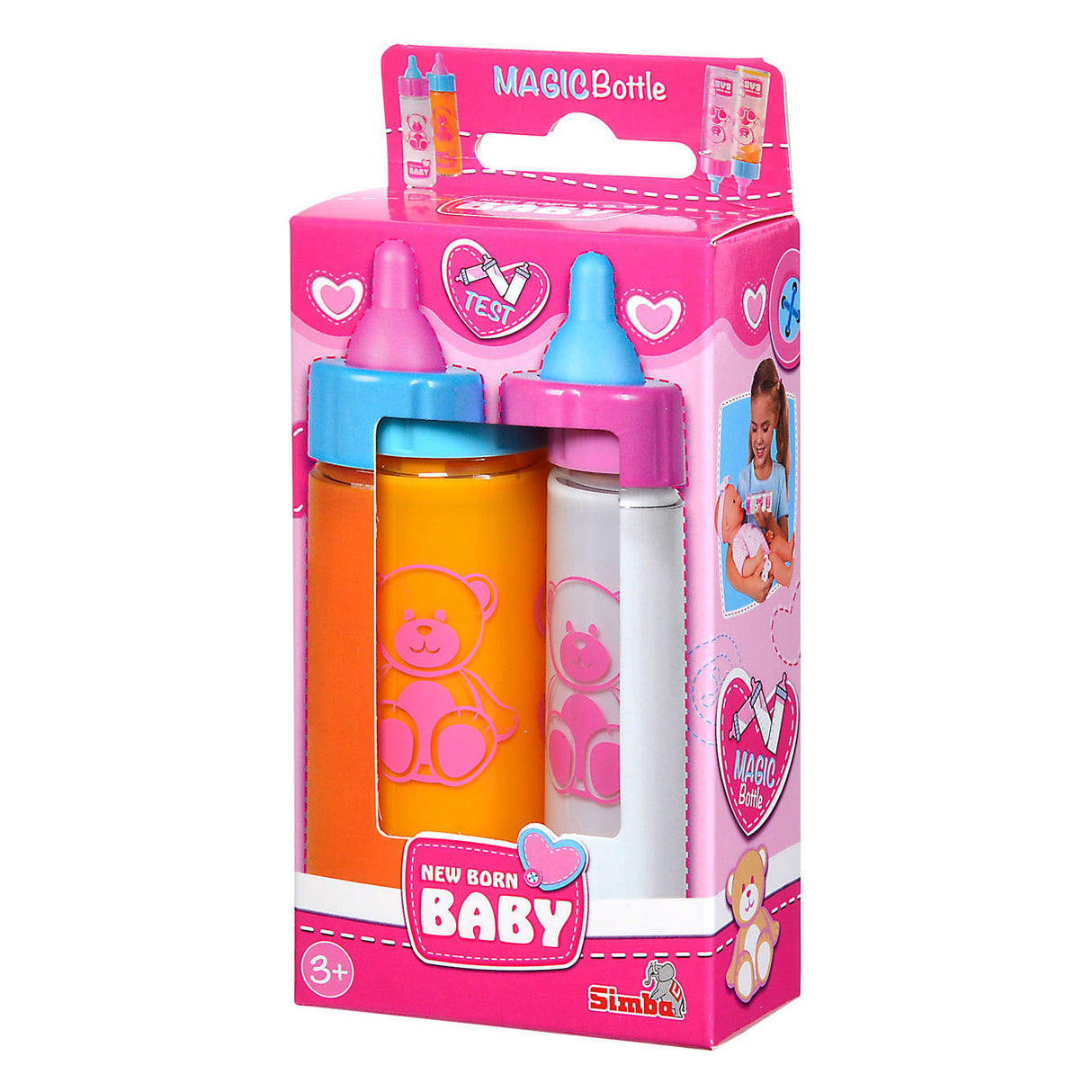 New Born Baby Magical drinking bottles, 2st.