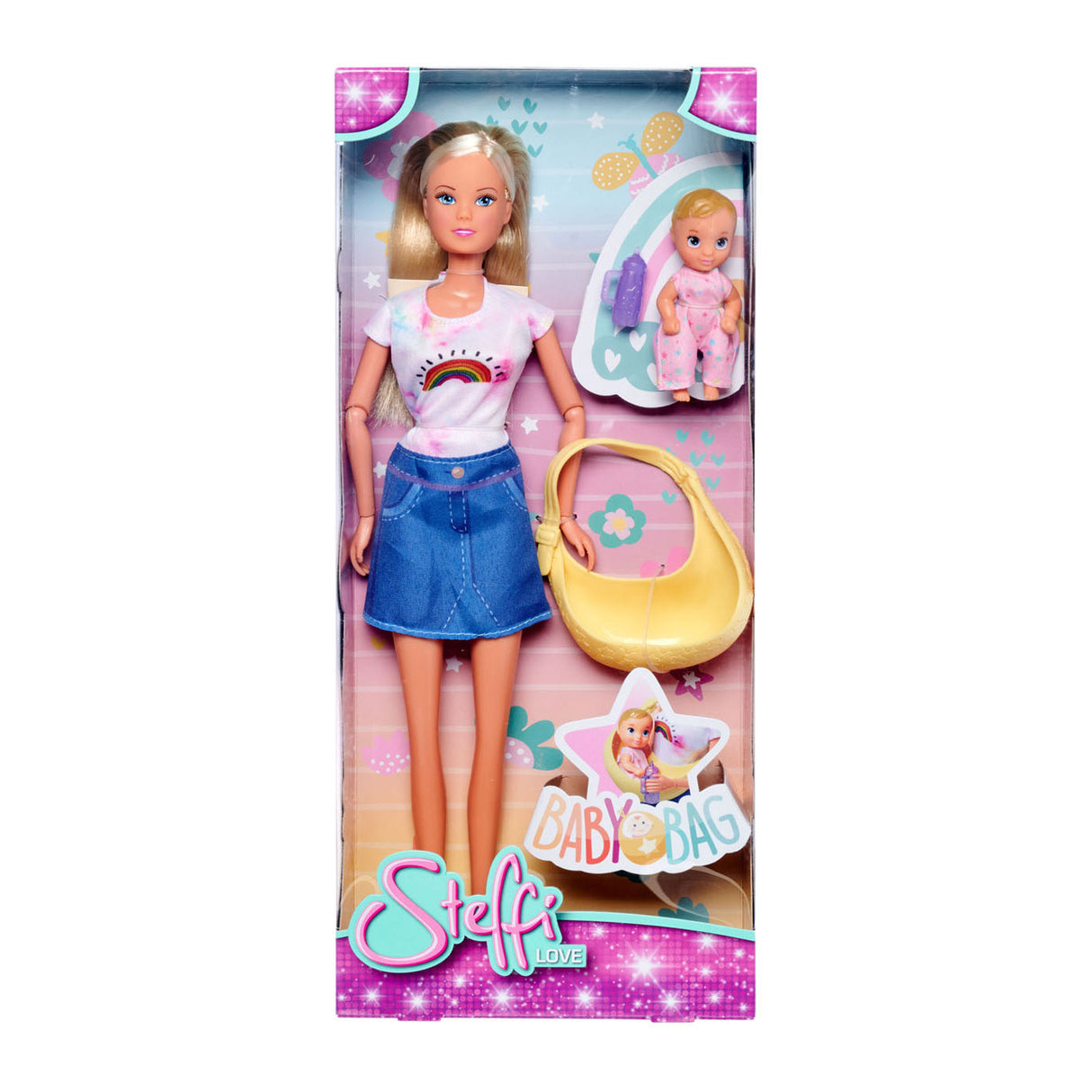 Steffi Love Doll con Baby and Baby Carrier