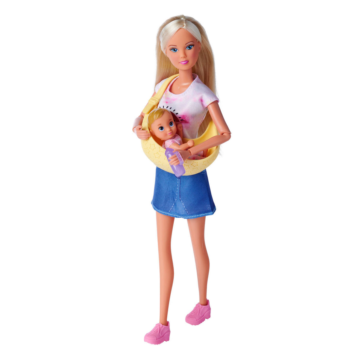 Steffi Love Doll con Baby and Baby Carrier