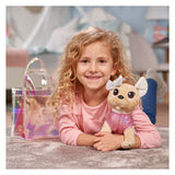 Simba chi chi love shimmer stuffed dog in bag