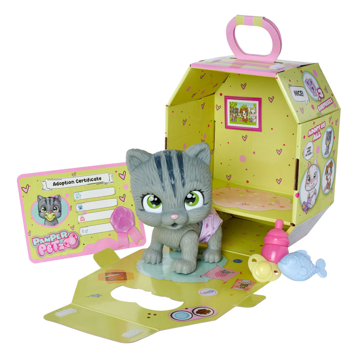 Simba Verwöhnung Petz Katze Spielfigur