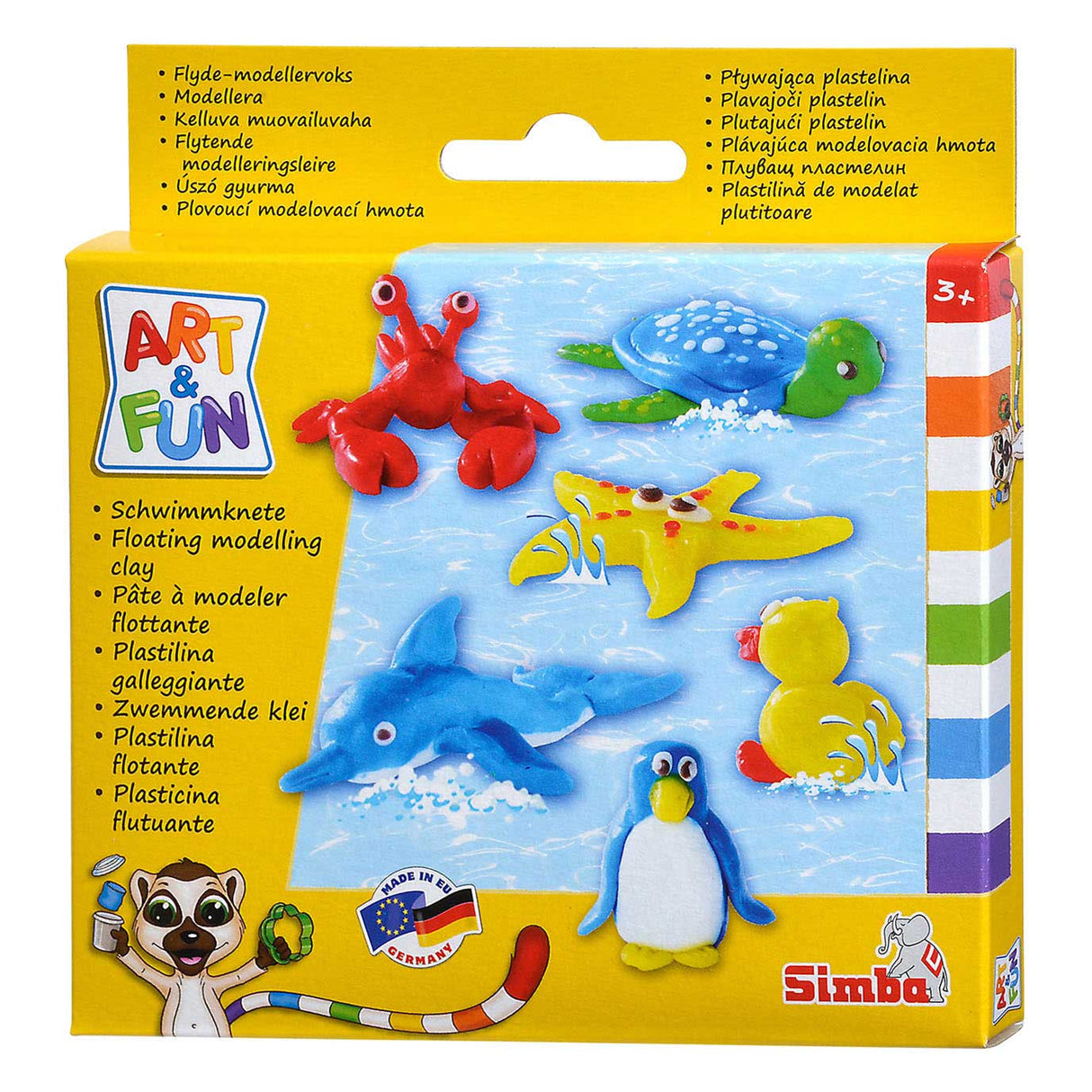 Simba Art Fun Swim Clay Marine animals