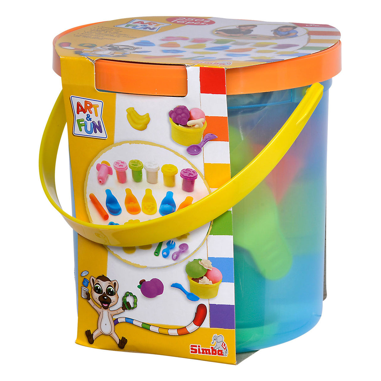 Simba Art Fun Fruit Basket Clay Set - 5 Clay Pots