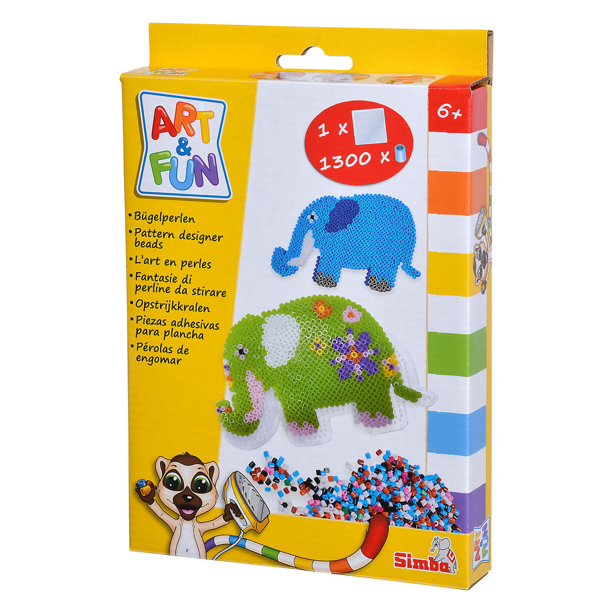 Simba Art Fun Neprestano Beads Animal Set