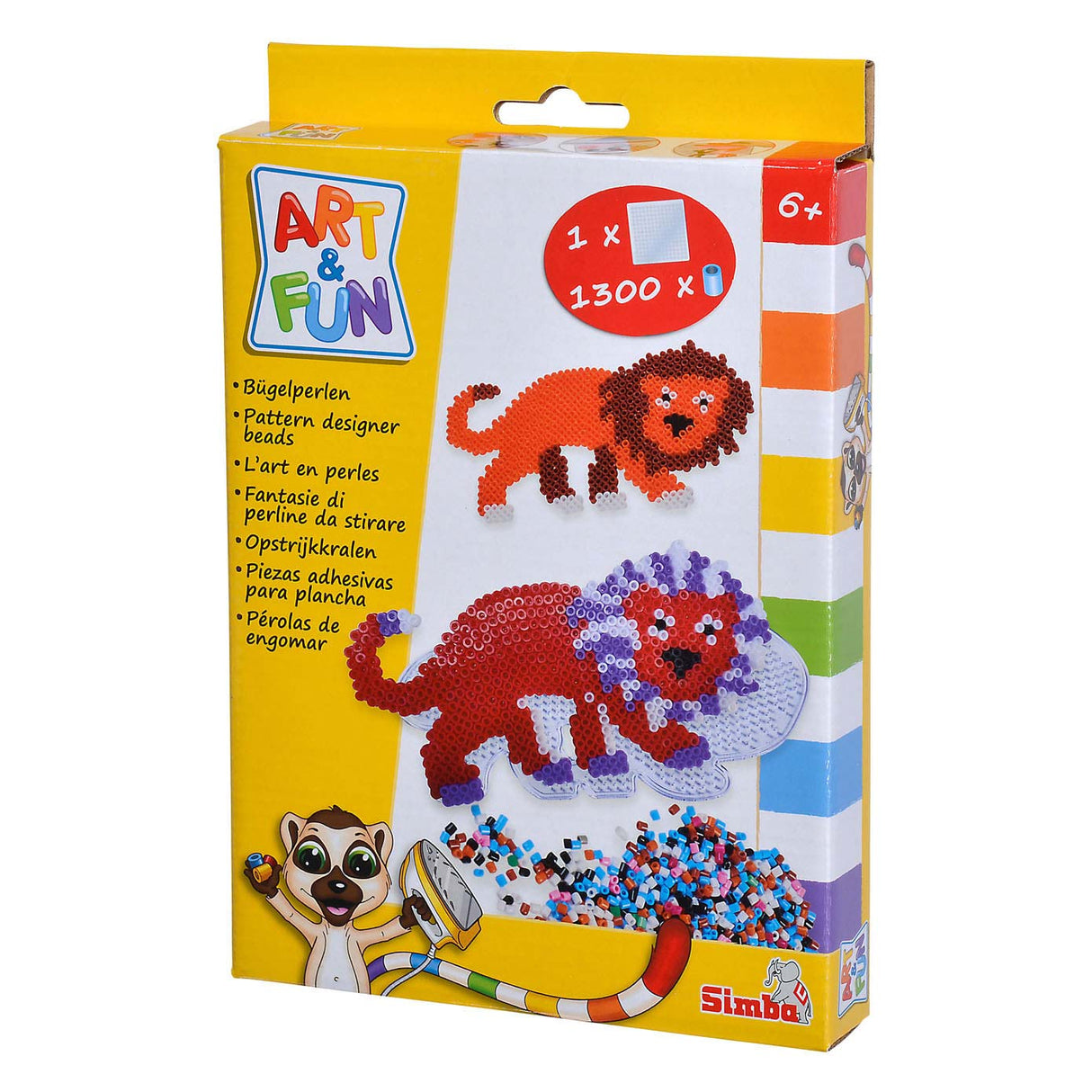 Simba Art Fun Neprestano Beads Animal Set