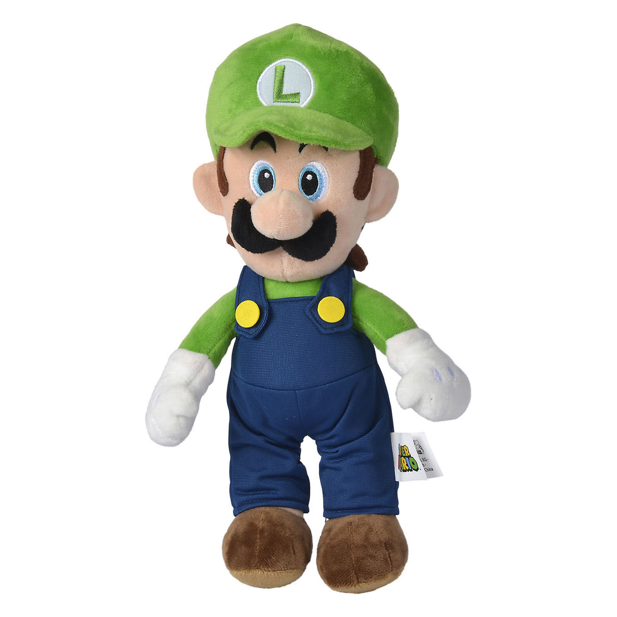 SIMBA CUDDUD PLUSH Super Mario Luigi, 30cm