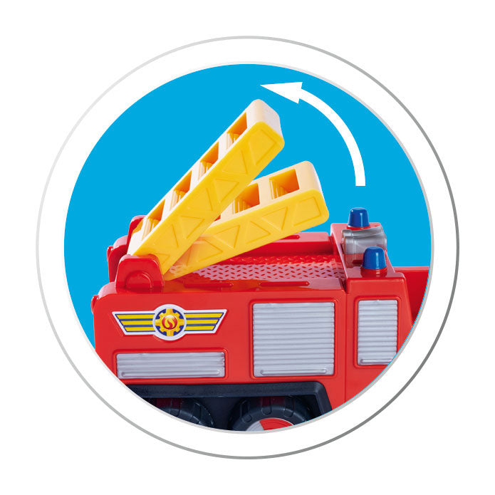 Simba Jupiter Fire Truck con Sam Figura