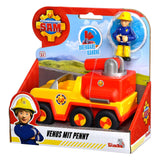 Simba brandman Sam Venus Fire Truck med Jenny Figure
