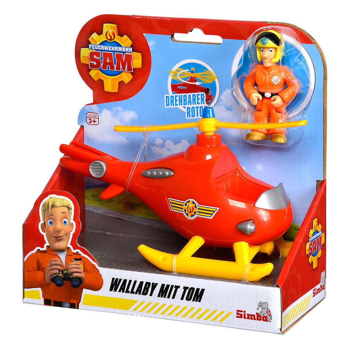 Simba Wallaby Helicopter with Tom Thomas