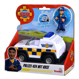 Simba Pompjee Sam Police 4x4 Jeep mat Spillfigur