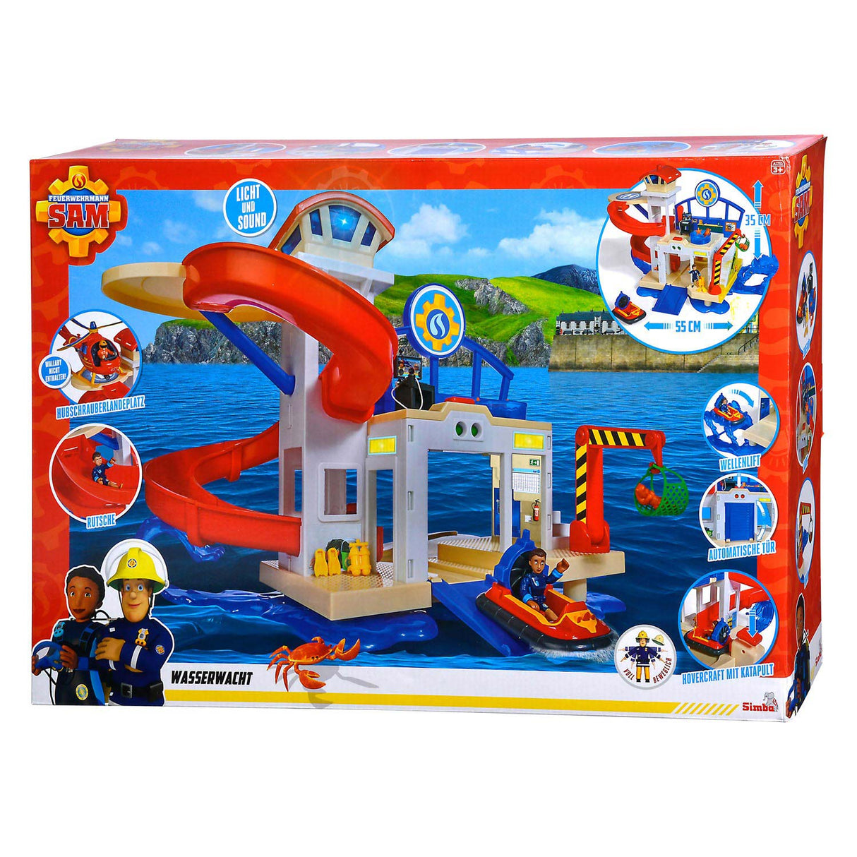 Simba Fireman Sam Ocean Rescue Station