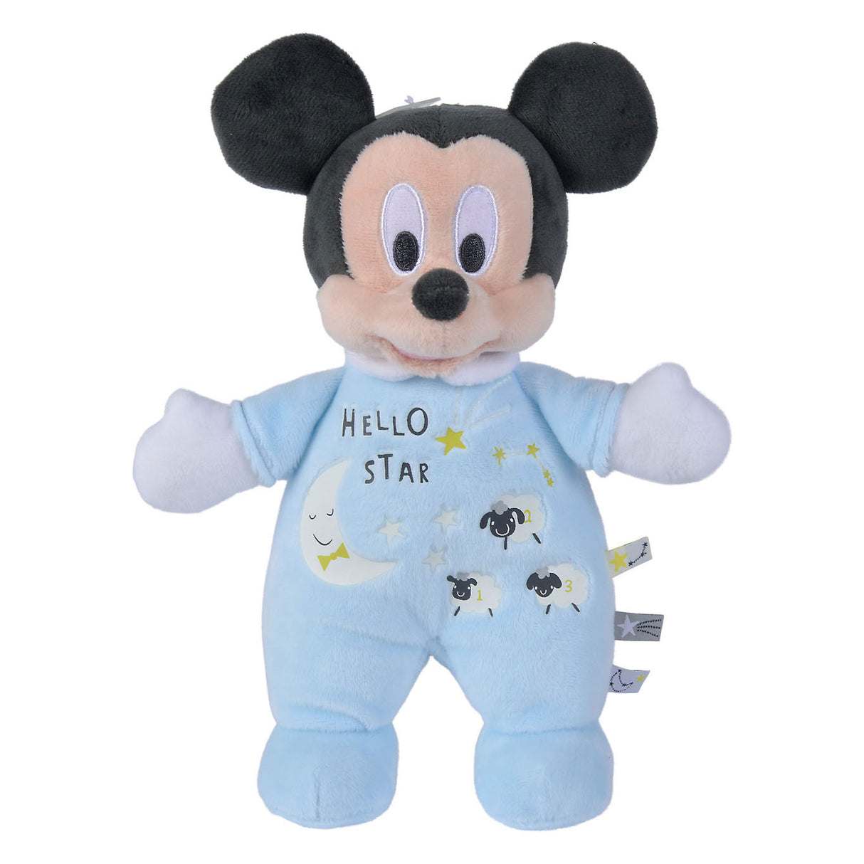 Simba kosete plysj Mickey Mouse Night, 25cm