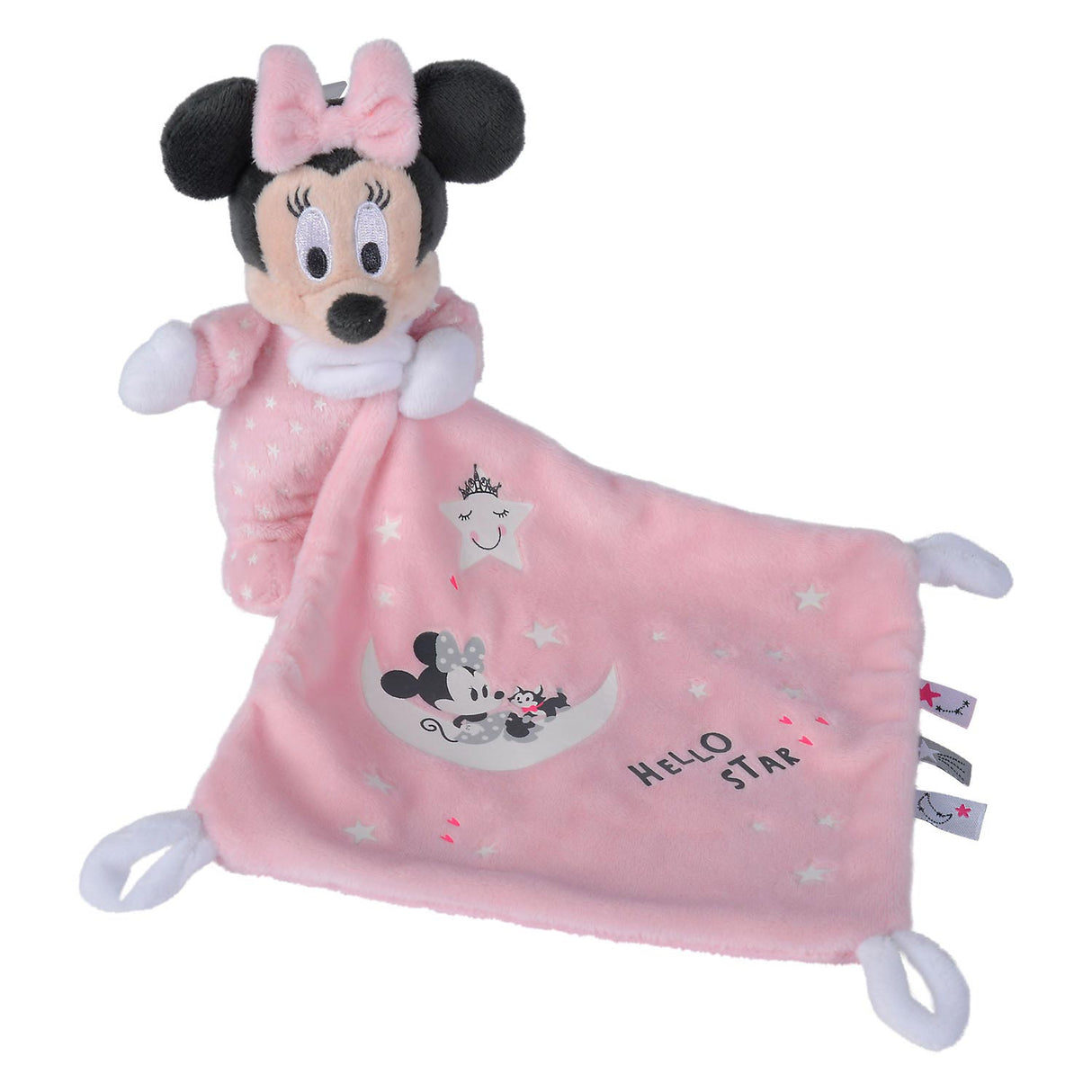 Simba Minnie glød i Dark Doudou Knuffeldoek