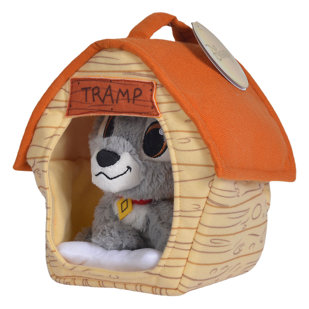 Simba hug plush tramp with doghouse