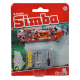 Simba Finger Skateboard X-Treme Color med tilbehør