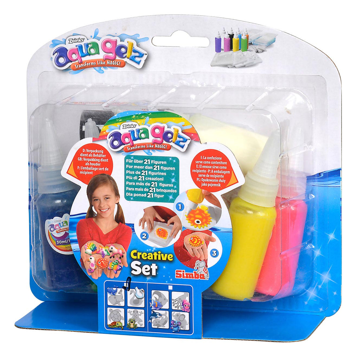 Aqua Gelz Creative Set, 16dlg.