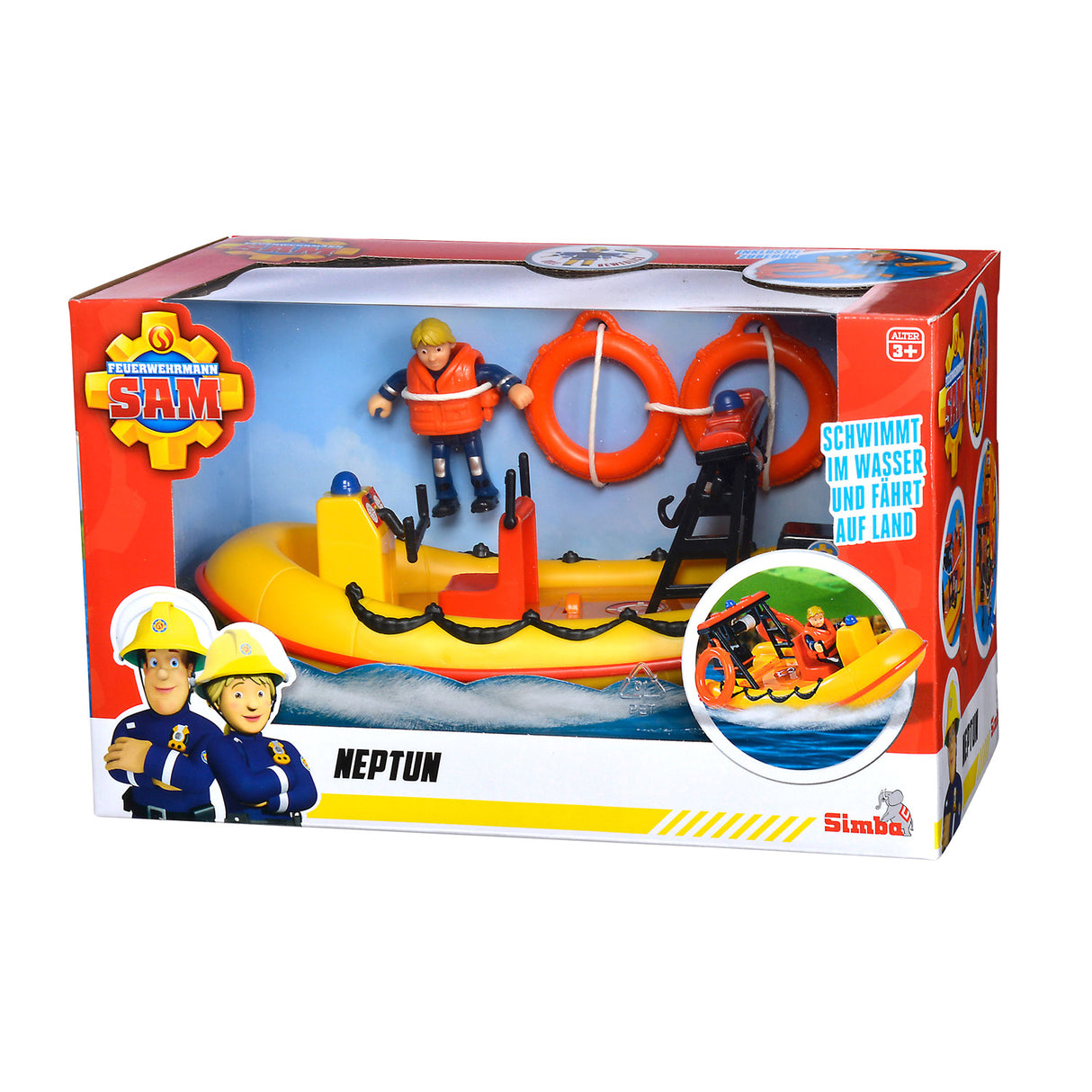 Simba Neptune Rescue -Boot mit Figur