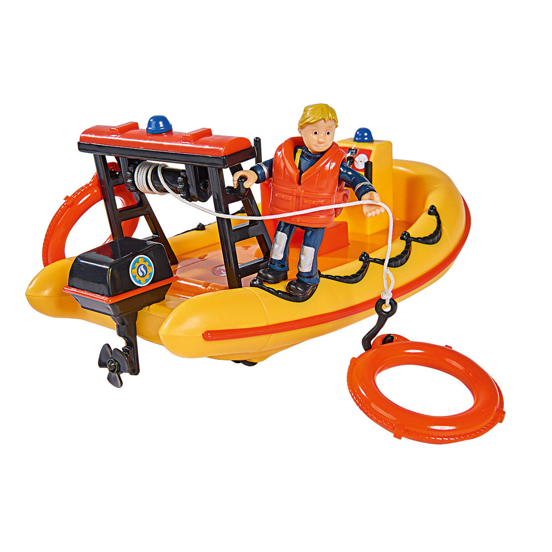 Simba Neptuno Rescue Boat con figura