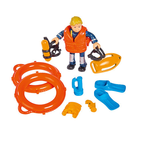 Simba Neptune Rettungsboot mat Figur