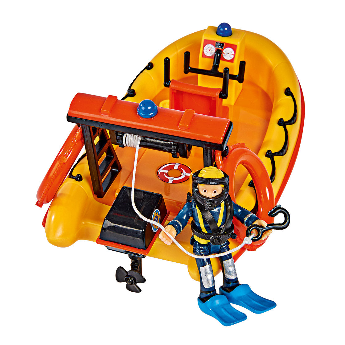 Simba Neptune Rescue boat with figure