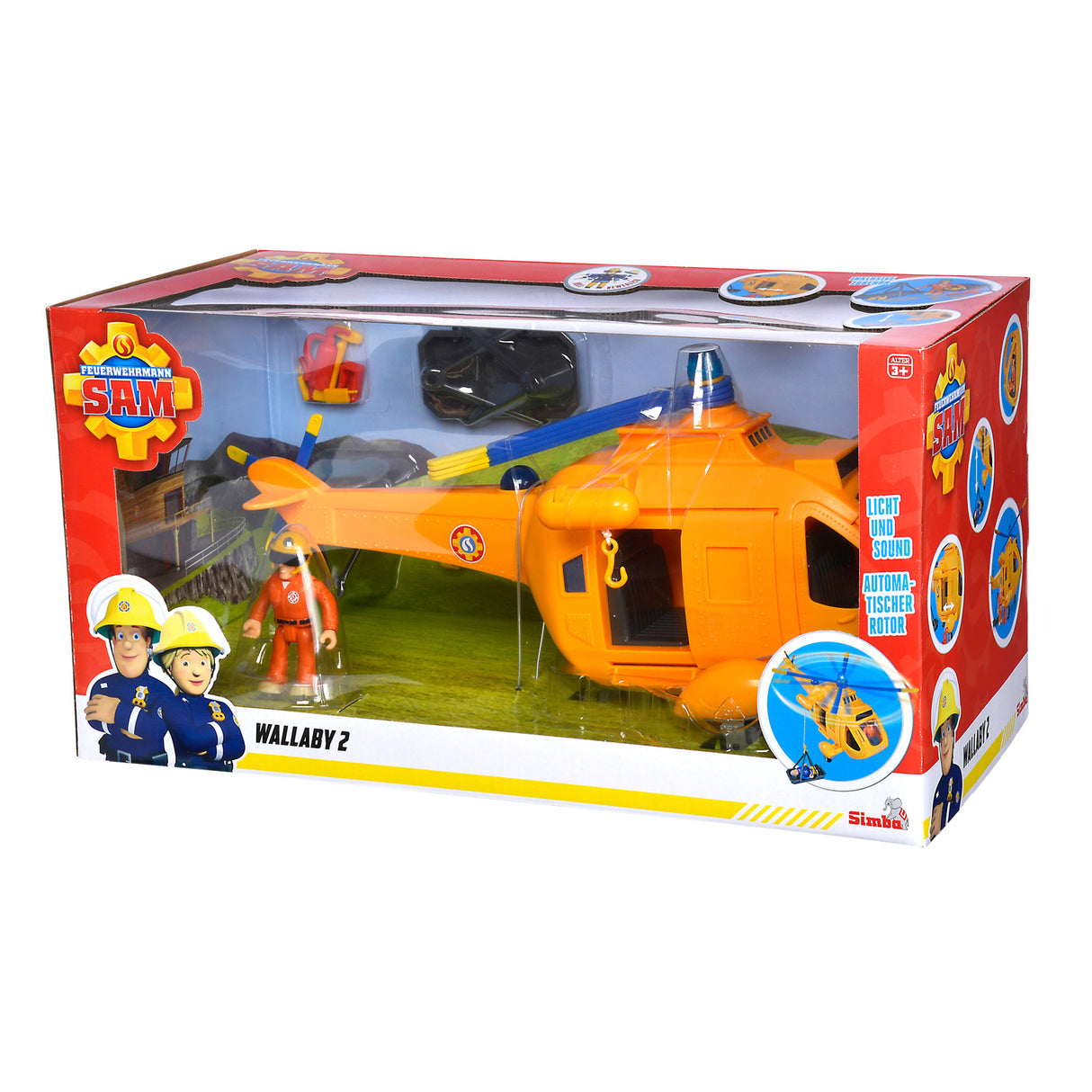 Simba Wallaby 2 Helicopter mef figure