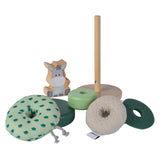 Eichhorn wooden stacking tower donkey - educational baby toys fsc.