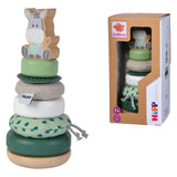 Eichhorn wooden stacking tower donkey - educational baby toys fsc.