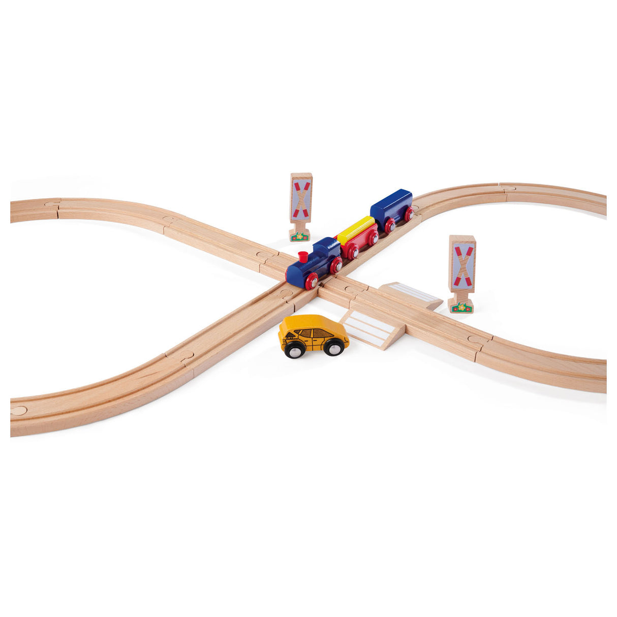 Eichhorn Train Track 8 Figure Play Set, 27dlg.