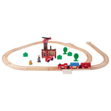 Train Track Eichhorn z mostom Play Set, 33dlg.