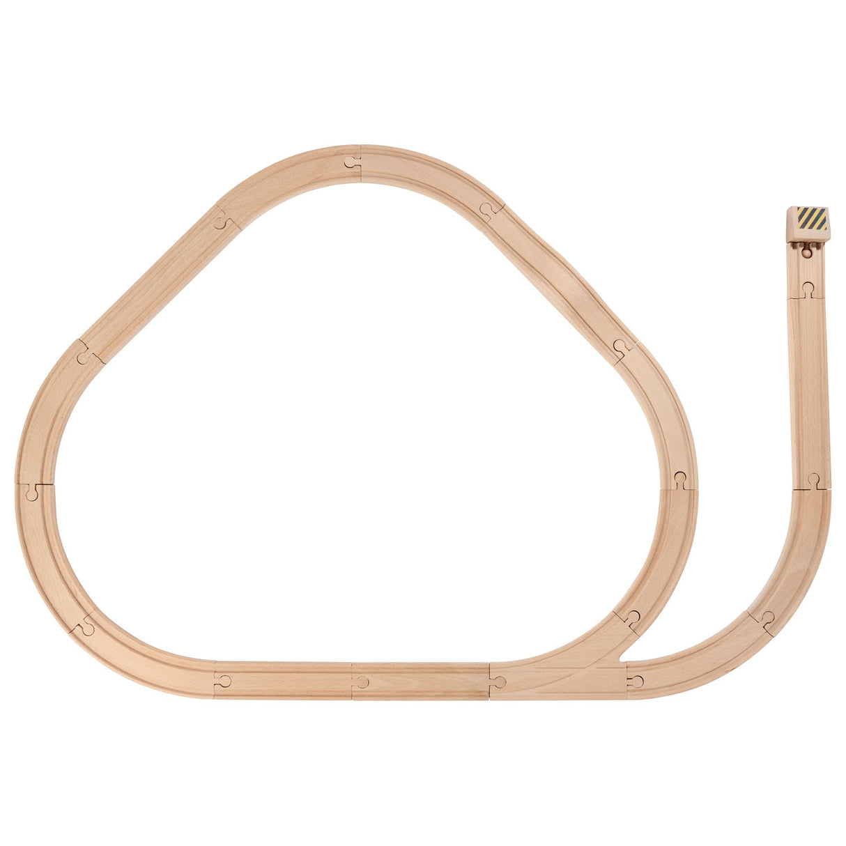 Eichhorn Track Track with Bridge Play set, 33dlg.