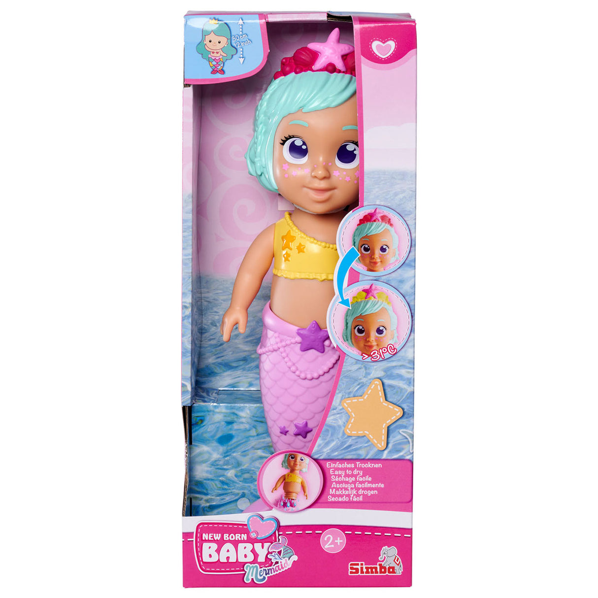 Simba gebuer Puppelchen Mermaid Badpop