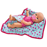 Simba born baby doll with cuddle blanket