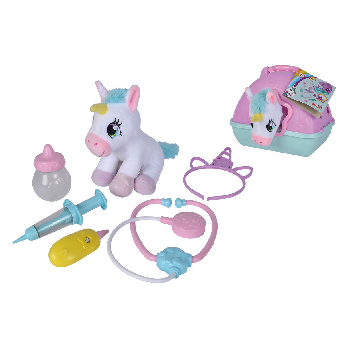 Simba Veterinär Play Set mat Unicorn Hug