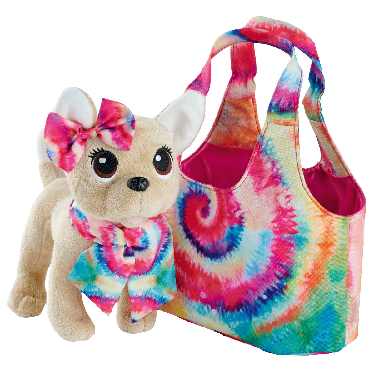 Chi Chi Love Puppy Cuddle in Bag Batik Style