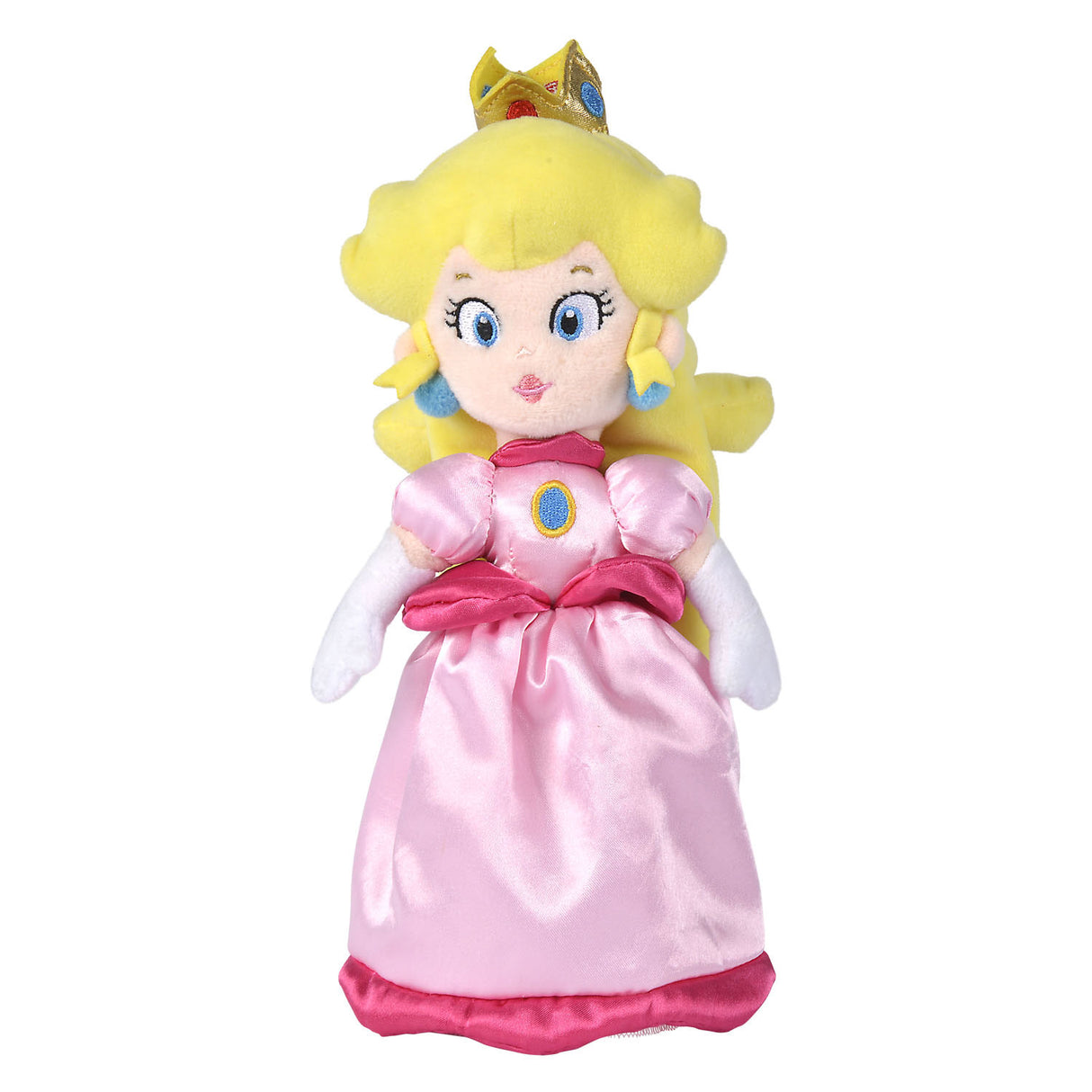 Super Mario Pluchen Hug Peach, 27cm