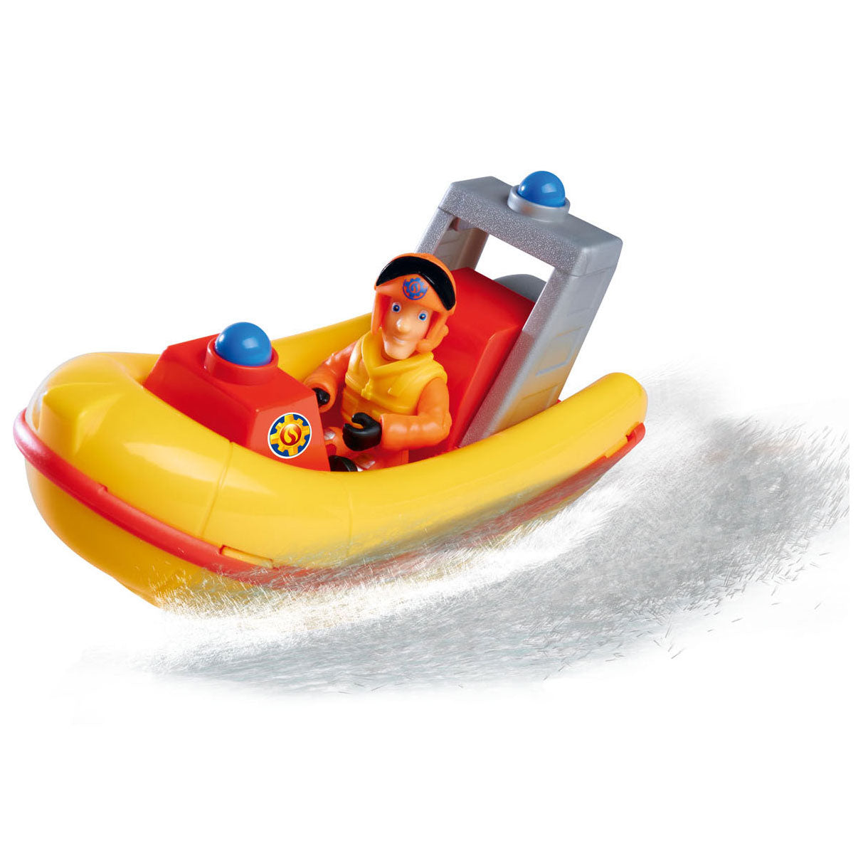 Simba Rescue Boat con la figura de juego Elvis