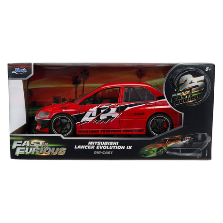 Jada legetøj jada fast furious 2006 mitsubishi lancer - 1:24