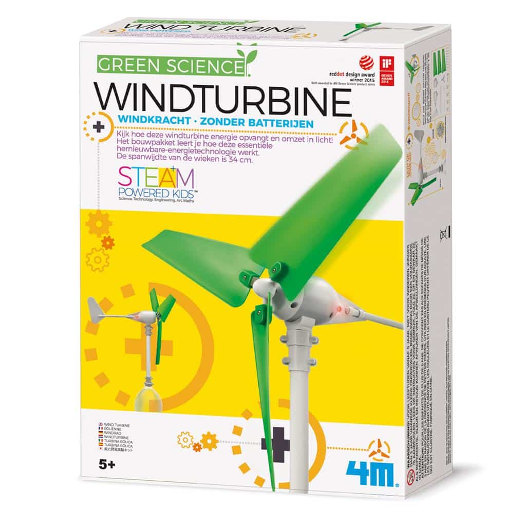 Make a 4m wind turbine using wind power without batteries