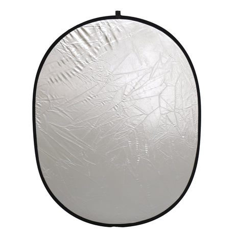 Linkstar ekran refleksyjny 2 w 1 r-90120sw srebrno-biały 90x120 cm