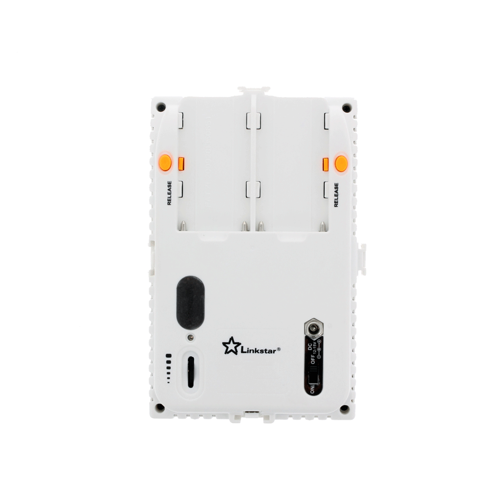 Linkstar LED lamp set VD-405V-K2 incl. battery