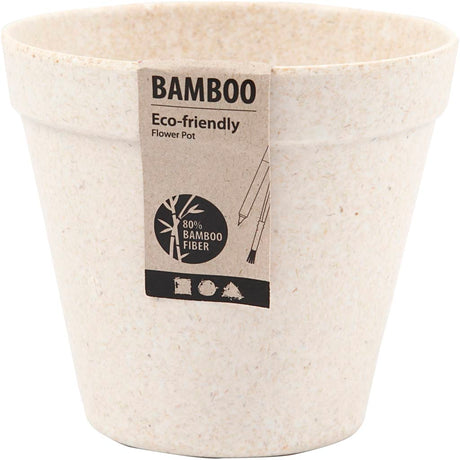 Creativ Company Flowerpot Bamboo Fibers, 10x11 cm