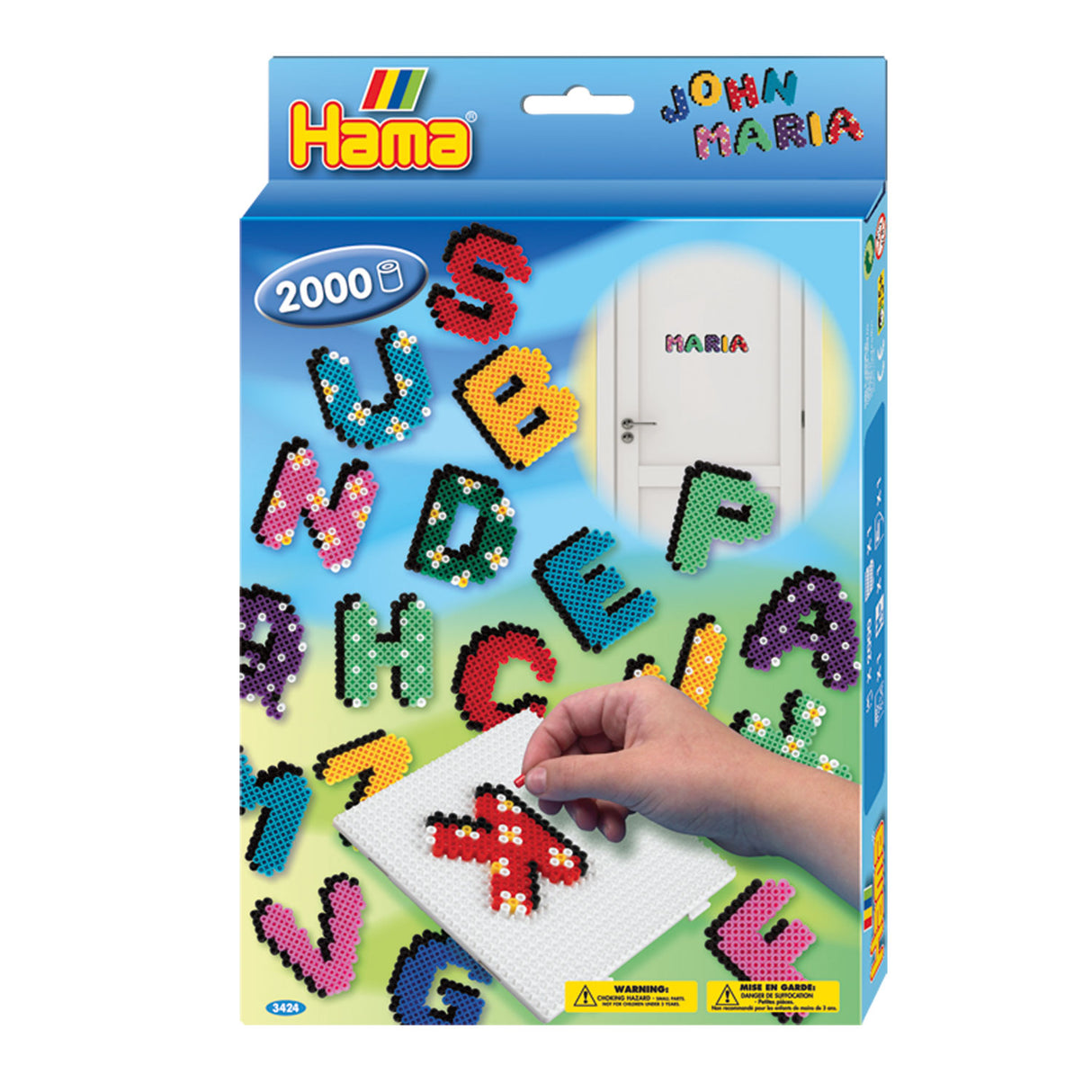 Hama ironing Bead Set Bréiwer, 2000st.