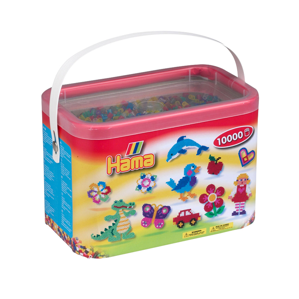 Hama Iron Beads w Emmer Transparent Mix (053), 10 000.